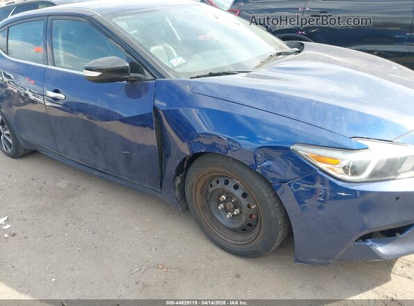 1N4AA6AP7GC401124 2016 NISSAN MAXIMA Синий Вид спереди