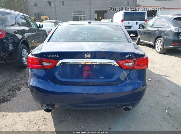 1N4AA6AP7GC401124 2016 NISSAN MAXIMA Синий 