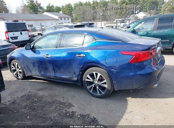 1N4AA6AP7GC401124 2016 NISSAN MAXIMA Синий Панорамный вид салона 360°