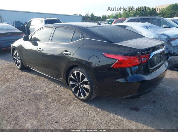 1N4AA6AP8HC445487 2017 NISSAN MAXIMA Black Задня ліва чверть