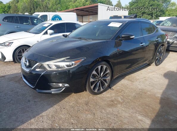 1N4AA6AP8HC445487 2017 NISSAN MAXIMA Black Передня ліва чверть