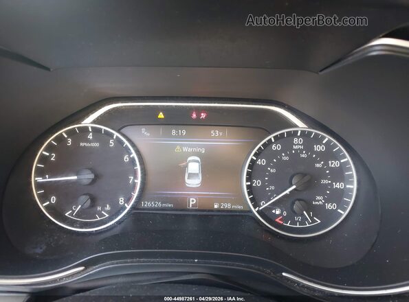 1N4AA6AP8HC445487 2017 NISSAN MAXIMA Black Вид задніх сидінь