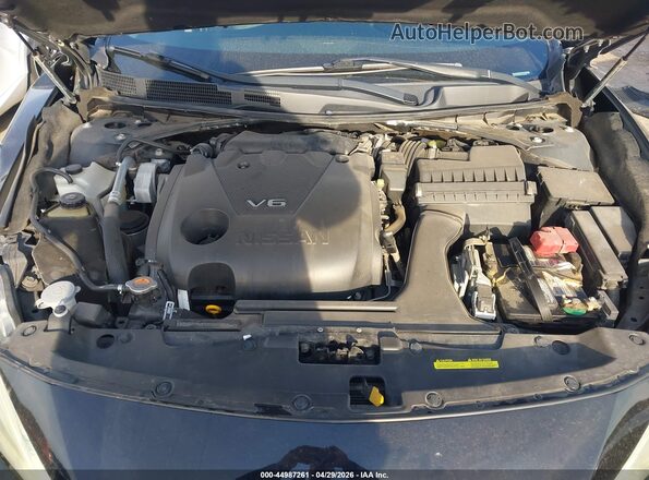1N4AA6AP8HC445487 2017 NISSAN MAXIMA Black Вид ззаду