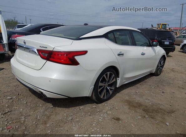 1N4AA6AP9HC430237 2017 NISSAN MAXIMA White Rear right