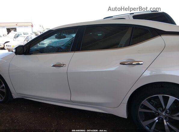 1N4AA6APXHC420087 2017 NISSAN MAXIMA Белый Панорамный вид салона 360°
