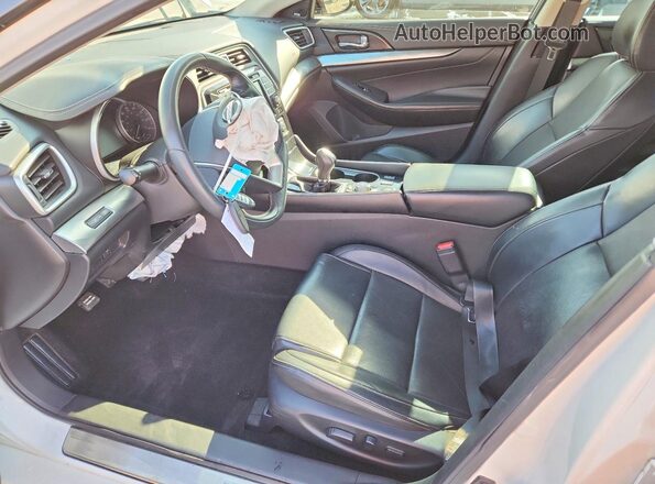 1N4AA6AV0KC378390 2019 NISSAN MAXIMA White Front interior view