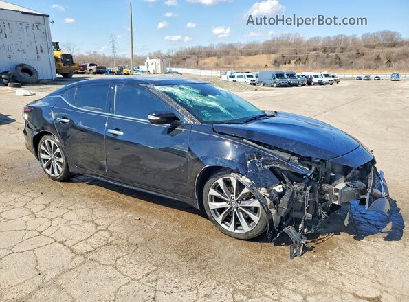 1N4AA6AV6KC384257 2019 NISSAN MAXIMA PLATINUM Black Առջևի աջ