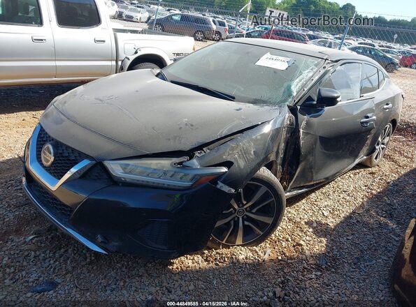 1N4AA6AV9KC377125 2019 NISSAN MAXIMA Black Front left