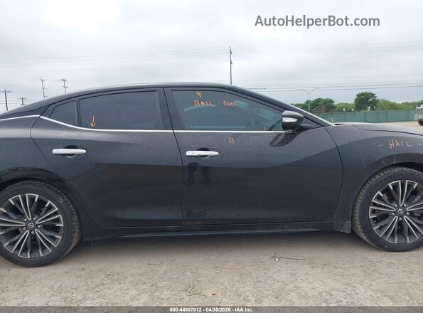 1N4AA6CV2LC385100 2020 NISSAN MAXIMA Black უკანა სალონის ხედი