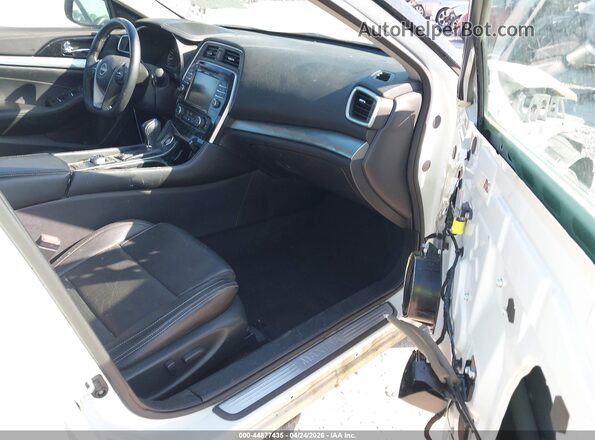 1N4AA6CV7PC511571 2023 NISSAN MAXIMA White Вид салону спереду