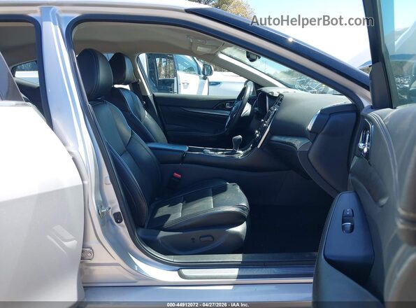 1N4AA6CVXMC511897 2021 NISSAN MAXIMA Silver Widok wnętrza z przodu