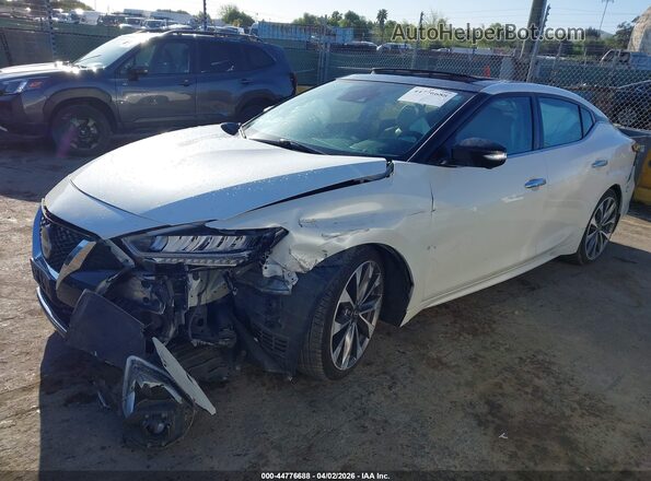 1N4AA6FV1PC507561 2023 NISSAN MAXIMA PLATINUM Белый Передняя левая четверть