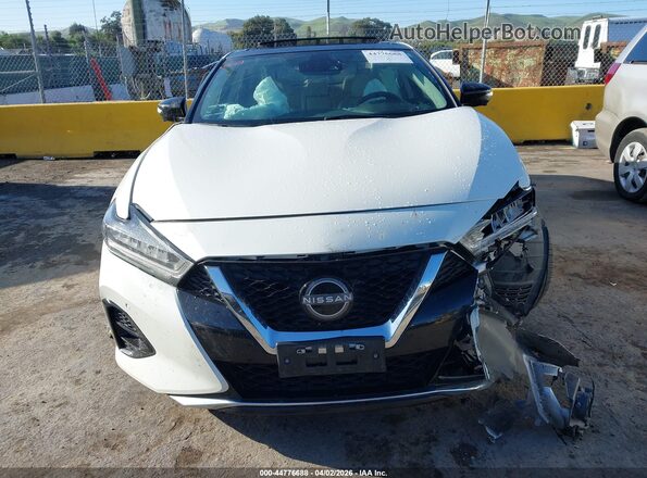 1N4AA6FV1PC507561 2023 NISSAN MAXIMA PLATINUM Белый Вид щитка приборов