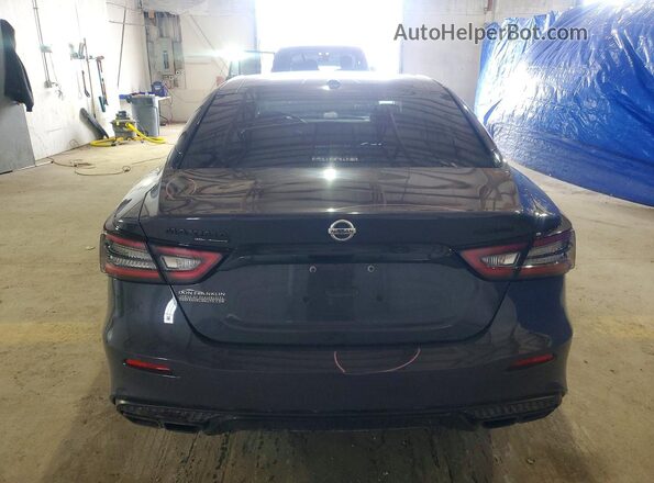 1N4AA6FV2MC502736 2021 NISSAN MAXIMA Charcoal უკანა ხედი