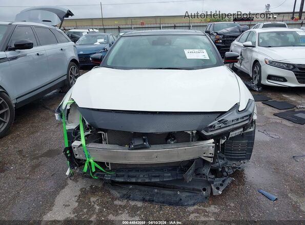 1N4AA6FV6PC503151 2023 NISSAN MAXIMA PLATINUM White Instrument cluster view