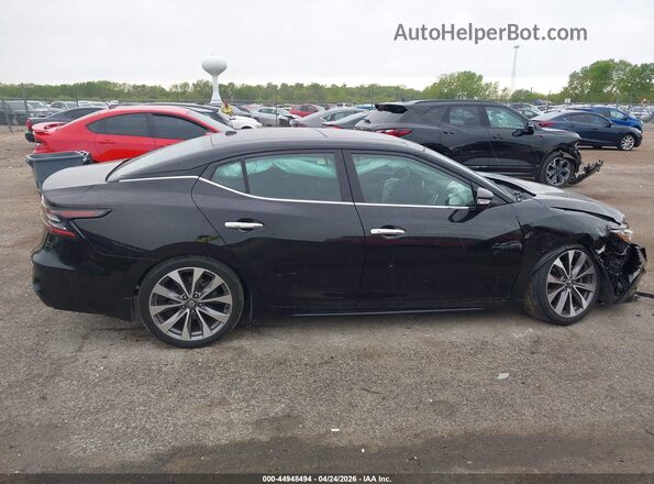1N4AA6FV7LC366182 2020 NISSAN MAXIMA PLATINUM Black Vista interior trasera