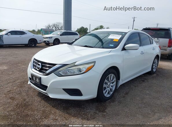 1N4AL3AP0HC256180 2017 NISSAN ALTIMA Белый Передняя левая четверть