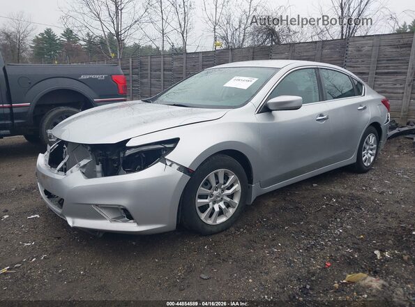 1N4AL3AP0HC472921 2017 NISSAN ALTIMA Silver წინა მარცხენა ხედი სამი მეოთხედიდან