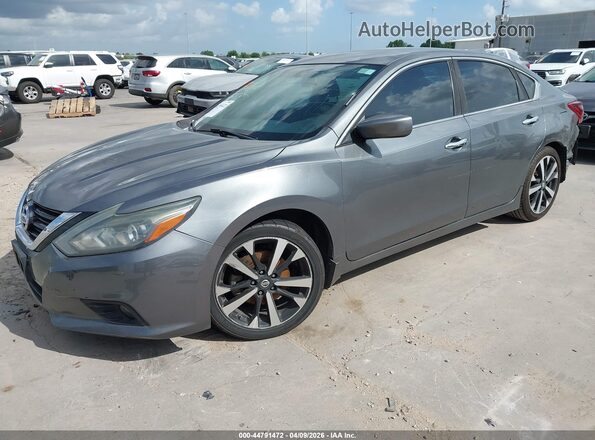 1N4AL3AP0JC113753 2018 NISSAN ALTIMA Gray Առջևի ձախ երեք քառորդ տեսարան