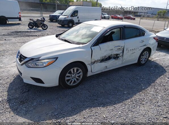 1N4AL3AP0JC295664 2018 NISSAN ALTIMA White Առջևի ձախ երեք քառորդ տեսարան