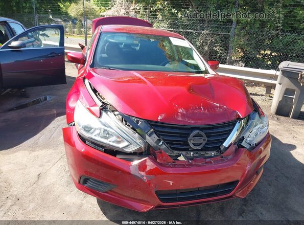 1N4AL3AP1HC230770 2017 NISSAN ALTIMA Red Widok zestawu wskaźników