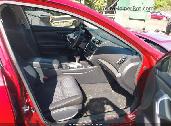 1N4AL3AP1HC230770 2017 NISSAN ALTIMA Red Widok wnętrza z przodu