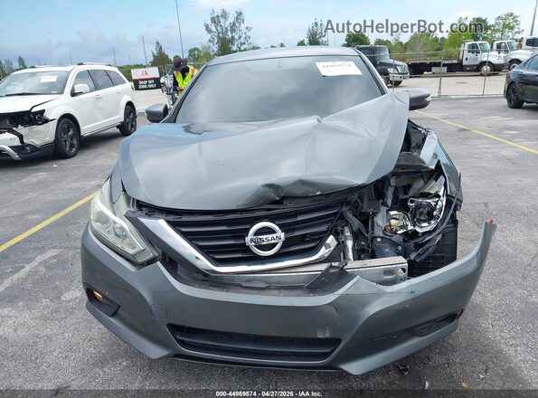 1N4AL3AP1JC121991 2018 NISSAN ALTIMA Gray Սարքավորումների վահանակի տեսք