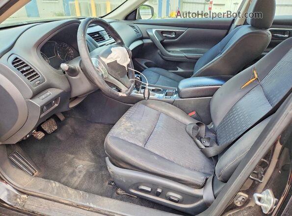 1N4AL3AP1JC147040 2018 NISSAN ALTIMA Black Front interior view