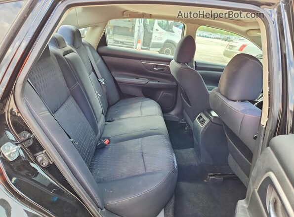 1N4AL3AP1JC147040 2018 NISSAN ALTIMA Black Rear seats view