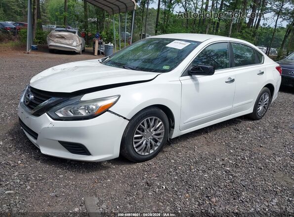 1N4AL3AP2HC132654 2017 NISSAN ALTIMA White Առջևի ձախ երեք քառորդ տեսարան