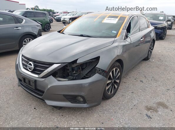 1N4AL3AP2JC162632 2018 NISSAN ALTIMA Серый Передняя левая четверть