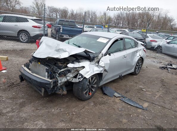 1N4AL3AP2JC194299 2018 NISSAN ALTIMA Silver წინა მარცხენა ხედი სამი მეოთხედიდან