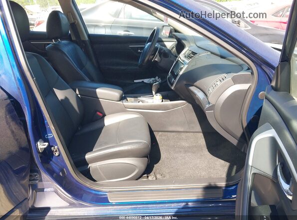 1N4AL3AP2JC476345 2018 NISSAN ALTIMA Синий Вид салона спереди