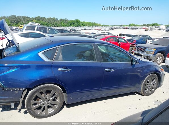 1N4AL3AP2JC476345 2018 NISSAN ALTIMA Синий Вид щитка приборов