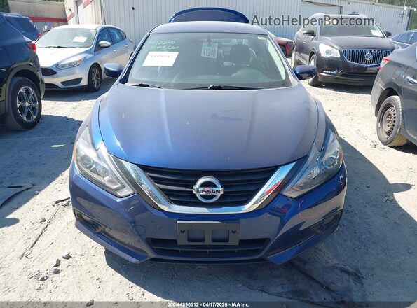 1N4AL3AP2JC476345 2018 NISSAN ALTIMA Синий Вид панели приборов