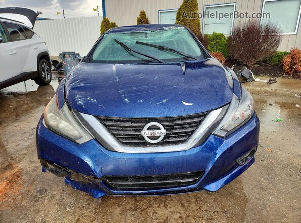 1N4AL3AP3JC109423 2018 NISSAN ALTIMA Blue წინა ხედი