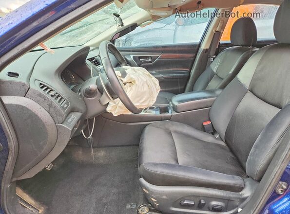 1N4AL3AP3JC109423 2018 NISSAN ALTIMA Blue წინა სალონის ხედი