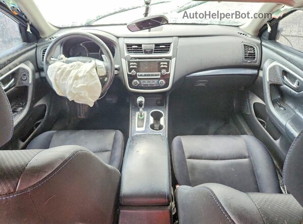 1N4AL3AP3JC109423 2018 NISSAN ALTIMA Blue წინა პანელის ხედი