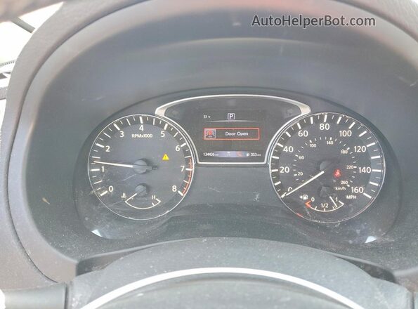 1N4AL3AP4GC165590 2016 NISSAN ALTIMA Blue Widok zestawu wskaźników