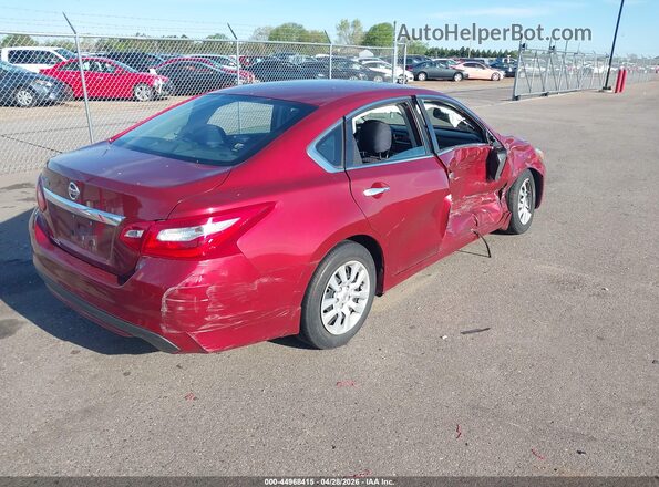 1N4AL3AP4GN391150 2016 NISSAN ALTIMA Red Задня права чверть