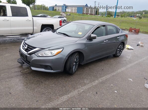 1N4AL3AP4JC170389 2018 NISSAN ALTIMA Серый Передняя левая четверть