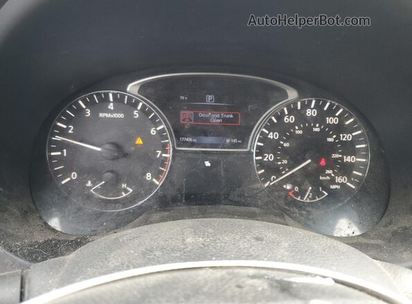 1N4AL3AP5GC114650 2016 NISSAN ALTIMA Black Вид щитка приладів
