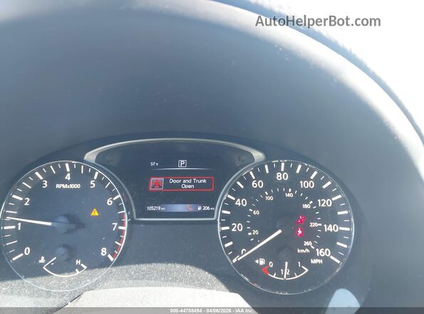 1N4AL3AP5GC154288 2016 NISSAN ALTIMA White Вид задніх сидінь
