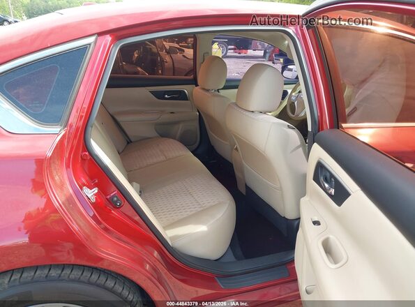 1N4AL3AP5GC168871 2016 NISSAN ALTIMA Red VIN կոդի պիտակի տեսք