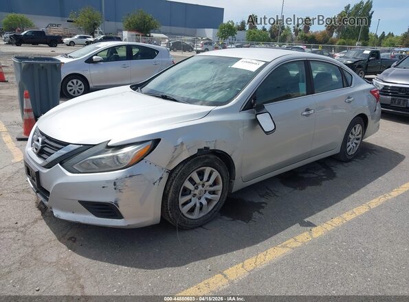 1N4AL3AP5HC293869 2017 NISSAN ALTIMA Серебряный Передняя левая четверть