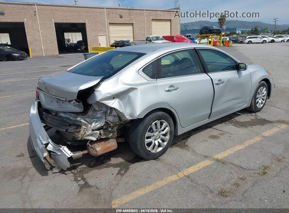 1N4AL3AP5HC293869 2017 NISSAN ALTIMA Серебряный Задняя правая четверть