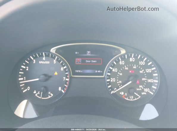 1N4AL3AP5HC499516 2017 NISSAN ALTIMA Black Widok tylnych siedzeń