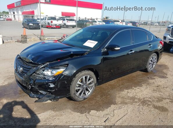 1N4AL3AP6GC142201 2016 NISSAN ALTIMA Black წინა მარცხენა ხედი სამი მეოთხედიდან
