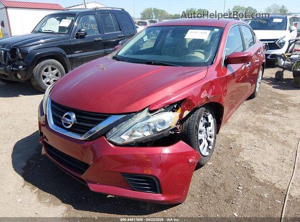1N4AL3AP6GC171391 2016 NISSAN ALTIMA Red Przód lewy