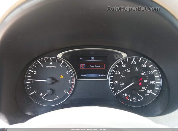 1N4AL3AP6GC171391 2016 NISSAN ALTIMA Red Widok tylnych siedzeń